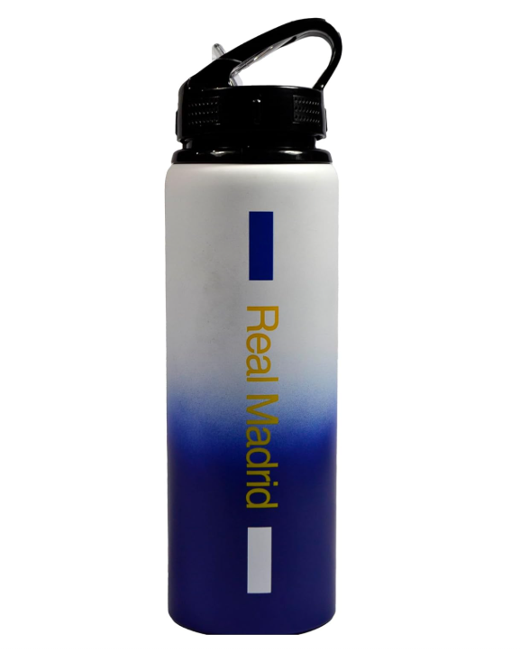 Hy-Pro Officially Licensed Real Madrid CF Aluminium Bottle - 750ml